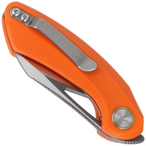 Nóż składany Bestech Bihai Orange G10, Grey DLC Stonewashed/Satin 14C28N by Ostap Hel (BG53B-2) Nóż składany Bestech Bihai Orange G10, Grey DLC Stonewashed/Satin 14C28N by Ostap Hel (BG53B-2)