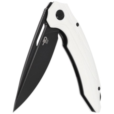 Nóż składany Bestech Ornetta White G10, Black Stonewashed D2 by Kombou (BG50E) Nóż składany Bestech Ornetta White G10, Black Stonewashed D2 by Kombou (BG50E)