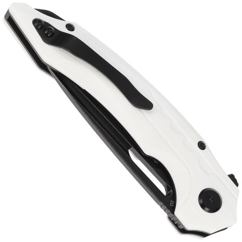 Nóż składany Bestech Ornetta White G10, Black Stonewashed D2 by Kombou (BG50E) Nóż składany Bestech Ornetta White G10, Black Stonewashed D2 by Kombou (BG50E)