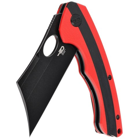 Nóż składany Bestech Skirmish Red / Black G10, Black Stonewashed D2 (BG44D) Nóż składany Bestech Skirmish Red / Black G10, Black Stonewashed D2 (BG44D)
