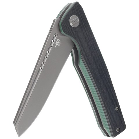 Nóż składany Bestech Slyther Black/Green G10, Grey Titanized 14C28N (BG51D) Nóż składany Bestech Slyther Black/Green G10, Grey Titanized 14C28N (BG51D)
