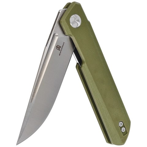 Nóż składany Bestechman Dundee OD Green G10, Stonewash / Satin D2 by Ostap Hel (BMK01B) Nóż składany Bestechman Dundee OD Green G10, Stonewash / Satin D2 by Ostap Hel (BMK01B)