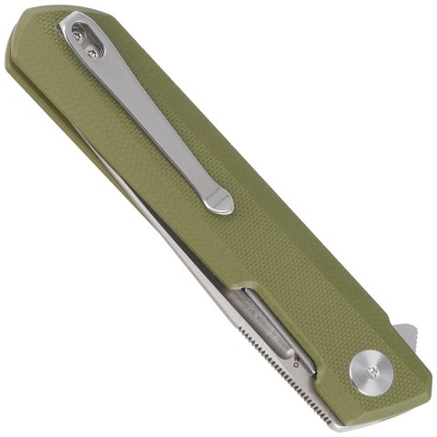 Nóż składany Bestechman Dundee OD Green G10, Stonewash / Satin D2 by Ostap Hel (BMK01B) Nóż składany Bestechman Dundee OD Green G10, Stonewash / Satin D2 by Ostap Hel (BMK01B)