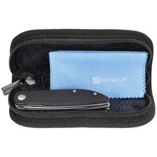 Nóż składany Sencut Bocll II Black G10, Satin D2 by Brad Zinker (S22019-1)