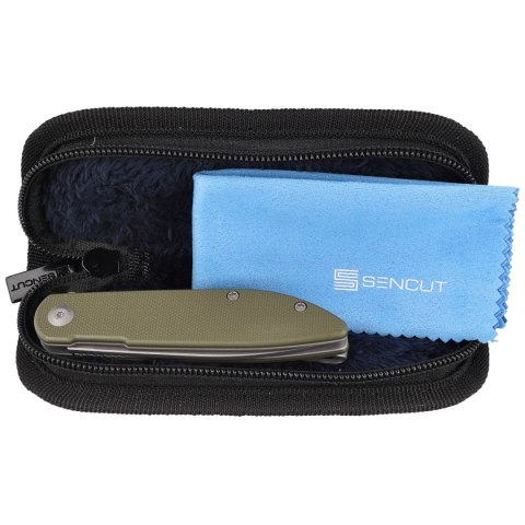 Nóż składany Sencut Bocll II OD Green G10, Gray Stonewashed D2 by Brad Zinker (S22019-4) Nóż składany Sencut Bocll II OD Green G10, Gray Stonewashed D2 by Brad Zinker (S22019-4)
