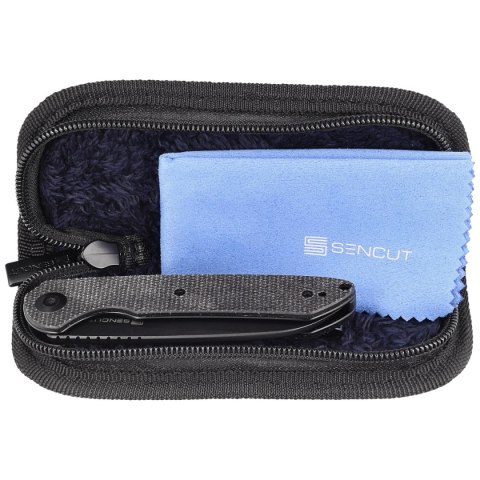Nóż składany Sencut Kyril Black Micarta, Black Stonewashed 9Cr18MoV by Ferrum Forge Knife Works (S22001-3) Nóż składany Sencut Kyril Black Micarta, Black Stonewashed 9Cr18MoV by Ferrum Forge Knife Works (S22001-3)