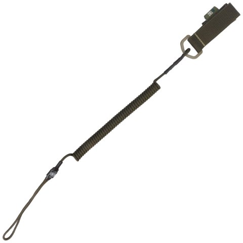 Smycz M-Tac Retraktor Lite Kombinowana Z D-Ringiem Olive (51436301) Smycz M-Tac Retraktor Lite Kombinowana Z D-Ringiem Olive (51436301)
