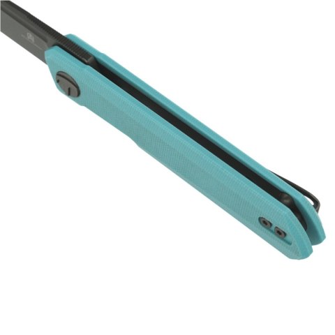 Nóż Bestechman Mini Dundee Tiffany Blue G10, Grey DLC D2 by Ostap Hel (BMK03E) Nóż Bestechman Mini Dundee Tiffany Blue G10, Grey DLC D2 by Ostap Hel (BMK03E)