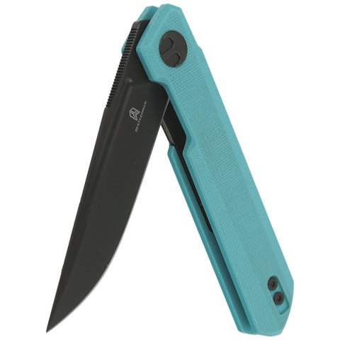 Nóż Bestechman Mini Dundee Tiffany Blue G10, Grey DLC D2 by Ostap Hel (BMK03E) Nóż Bestechman Mini Dundee Tiffany Blue G10, Grey DLC D2 by Ostap Hel (BMK03E)