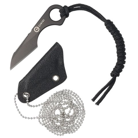 Nóż Civivi Gramis Neck Knife Stainless, Black 14C28N by Ostap Hel (C23004-1) Nóż Civivi Gramis Neck Knife Stainless, Black 14C28N by Ostap Hel (C23004-1)