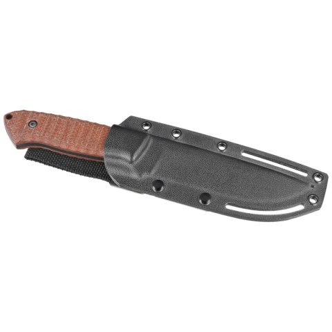 Nóż Za-Pas Ultra Outdoor Brown Toxic Micarta, Black Cerakote NMV (UOT-CE-M-BR) Nóż Za-Pas Ultra Outdoor Brown Toxic Micarta, Black Cerakote NMV (UOT-CE-M-BR)
