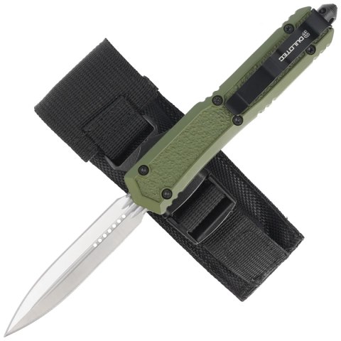 Nóż automatyczny Dulotec OTF OD Green Aluminium, Satin 3Cr13MoV (K188A-GR) Nóż automatyczny Dulotec OTF OD Green Aluminium, Satin 3Cr13MoV (K188A-GR)