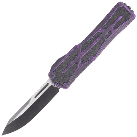 Nóż automatyczny OTF Heretic Colossus SE Breakthrough Purple Aluminum, Two Tone Black Battleworn MagnaCut by Tony Marfione Jr. Nóż automatyczny OTF Heretic Colossus SE Breakthrough Purple Aluminum, Two Tone Black Battleworn MagnaCut by Tony Marfione Jr.