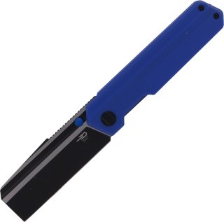 Nóż składany Bestech Tardis Blue G10, Black DLC/Satin D2 by Ostap Hel (BG54G)