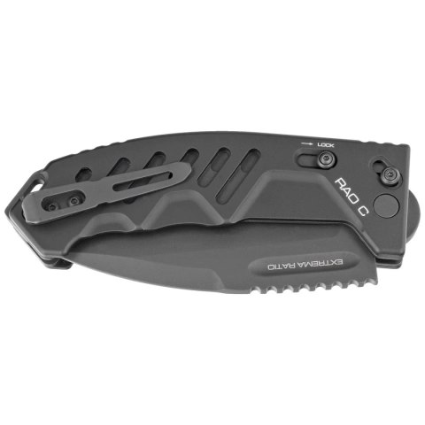 Nóż składany Extrema Ratio RAO C Black Aluminium, Black MIL-C N690 (04.1000.0176/BLK/BLK) Nóż składany Extrema Ratio RAO C Black Aluminium, Black MIL-C N690 (04.1000.0176/BLK/BLK)