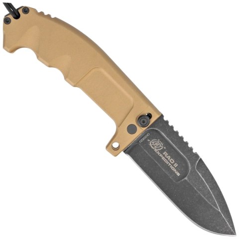 Nóż składany Extrema Ratio RAO II Expeditions Desert Aluminium, Dark Stone N690 (04.1000.0136/EXP)