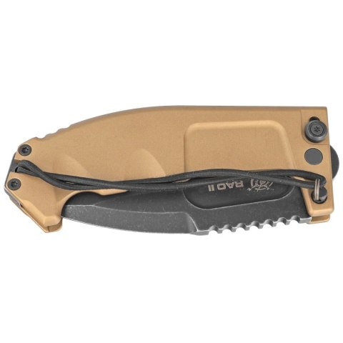 Nóż składany Extrema Ratio RAO II Expeditions Desert Aluminium, Dark Stone N690 (04.1000.0136/EXP)