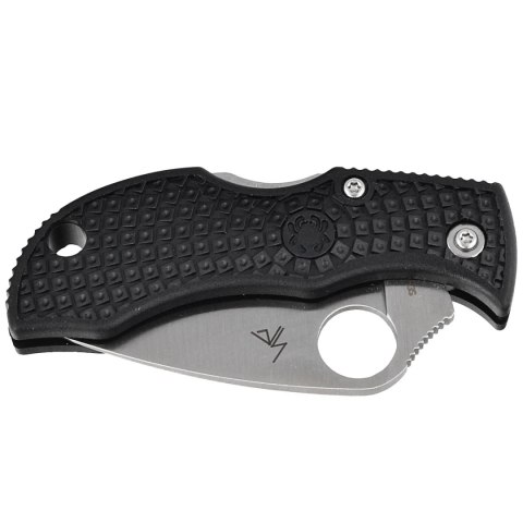 Nóż składany Spyderco Manbug Leaf Black Lightweight FRN, Satin Plain VG-10 by Sal Glesser (MBKLFP) Nóż składany Spyderco Manbug Leaf Black Lightweight FRN, Satin Plain VG-10 by Sal Glesser (MBKLFP)