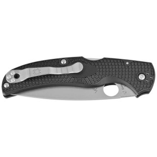 Nóż składany Spyderco Native Chief Black FRN, Satin CTS BD1N by Sal, Eric Glesser (C244PBK)
