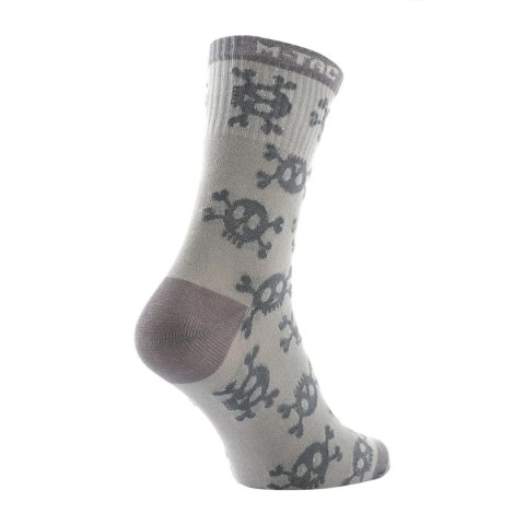 Skarpety M-Tac lekkie Mk.3 Pirate Skull Light Grey (30903911)