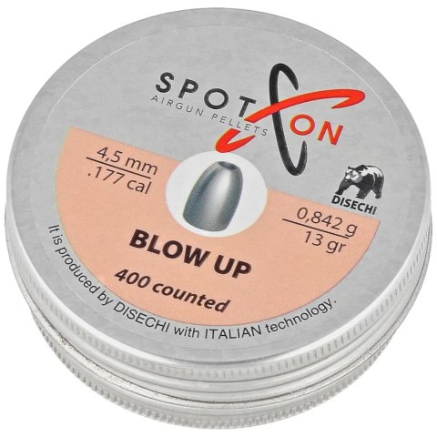 Śrut Spoton Blow Up Slug 13 4.5 mm, 400 szt. 0.842g/13.0gr Śrut Spoton Blow Up Slug 13 4.5 mm, 400 szt. 0.842g/13.0gr