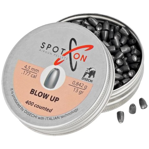 Śrut Spoton Blow Up Slug 13 4.5 mm, 400 szt. 0.842g/13.0gr Śrut Spoton Blow Up Slug 13 4.5 mm, 400 szt. 0.842g/13.0gr