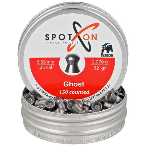 Śrut Spoton Ghost 6.35 mm, 150 szt. 2.07g/32.0gr Śrut Spoton Ghost 6.35 mm, 150 szt. 2.07g/32.0gr