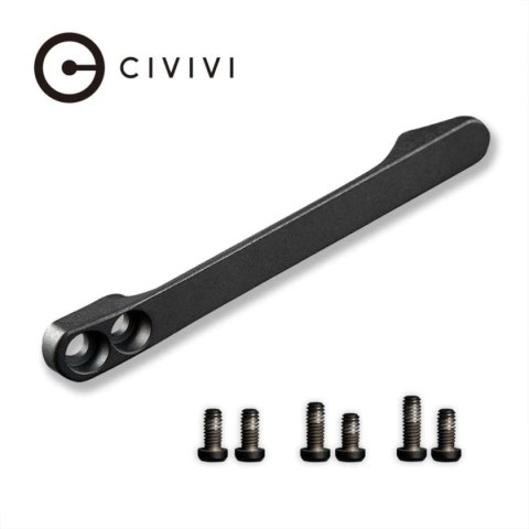 Klips Civivi Black Titanium, Tytanowe Śruby do WE, Civivi, Sencut ( (T001D) Klips Civivi Black Titanium, Tytanowe Śruby do WE, Civivi, Sencut ( (T001D)