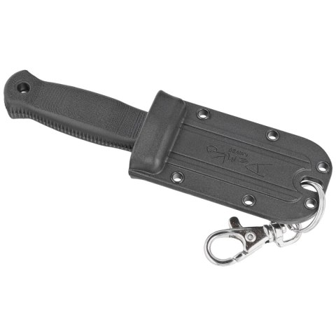 Nóż Demko Armiger 2 Clip Point Black Thermal Plastic Rubber, Stonewashed 4034SS by Andrew Demko (ARM2-4034SS-CP) Nóż Demko Armiger 2 Clip Point Black Thermal Plastic Rubber, Stonewashed 4034SS by Andrew Demko (ARM2-4034SS-CP)