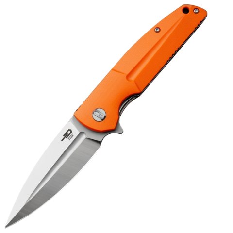 Nóż składany Bestech Fin Orange G10, Satin 14C28N (BG34B-1) Nóż składany Bestech Fin Orange G10, Satin 14C28N (BG34B-1)