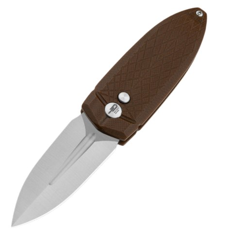 Nóż składany Bestech QUQU Brown G10, Satin 14C28N by Gogo (BG57A-3) Nóż składany Bestech QUQU Brown G10, Satin 14C28N by Gogo (BG57A-3)