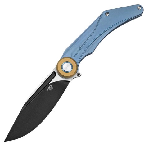 Nóż składany Bestech Seraph Blue Titanium, Black Stonewashed/Satin M390 by Kombou (BT2403D) Nóż składany Bestech Seraph Blue Titanium, Black Stonewashed/Satin M390 by Kombou (BT2403D)