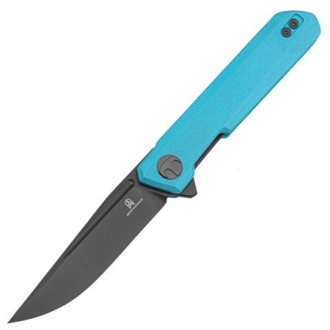 Nóż składany Bestechman Mini Dundee Tiffany Blue G10, Grey PVD D2 by Ostap Hel (BMK03L) Nóż składany Bestechman Mini Dundee Tiffany Blue G10, Grey PVD D2 by Ostap Hel (BMK03L)