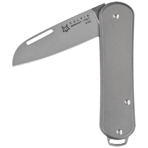 Nóż składany Fox Vulpis Sandblasted Titanium, Polished M390 (FX-VP108 TI) Nóż składany Fox Vulpis Sandblasted Titanium, Polished M390 (FX-VP108 TI)
