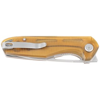 Nóż składany Kubey Doris Ultem, Satin 14C28N (KU324H)