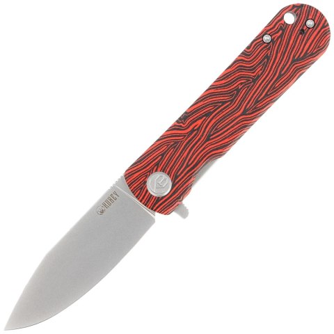 Nóż składany Kubey NEO Red / Black Damascus G10, Bead Blasted AUS-10 by Keanu Alfaro (KU371E) Nóż składany Kubey NEO Red / Black Damascus G10, Bead Blasted AUS-10 by Keanu Alfaro (KU371E)