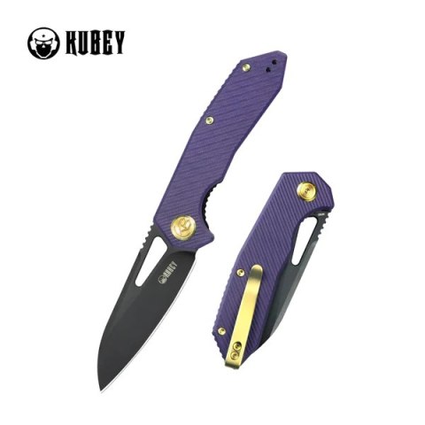 Nóż składany Kubey Vagrant Purple G10, Black Stonewashed M390 by Maksim Tkachuk (KB291W) Nóż składany Kubey Vagrant Purple G10, Black Stonewashed M390 by Maksim Tkachuk (KB291W)