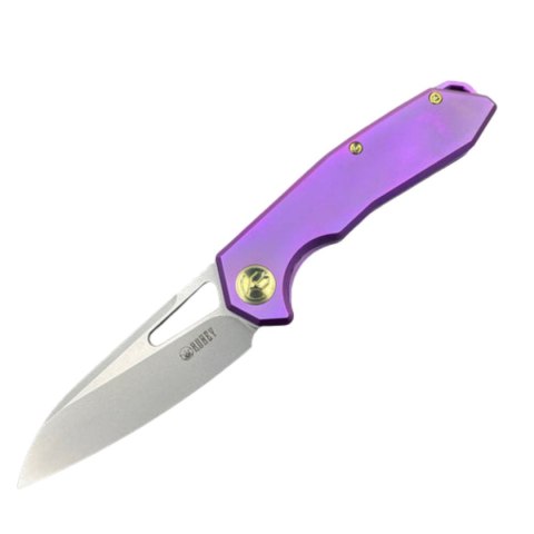 Nóż składany Kubey Vagrant Purple Titanium, Bead Blasted CPM S35V by Maksim Tkachuk (KB284D) Nóż składany Kubey Vagrant Purple Titanium, Bead Blasted CPM S35V by Maksim Tkachuk (KB284D)
