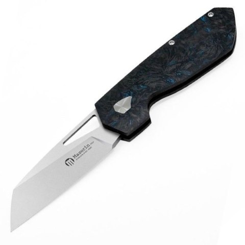 Nóż składany Maserin W2 Black/Blue FatCarbon, Satin M390 by Attilio Morotti (371/B) Nóż składany Maserin W2 Black/Blue FatCarbon, Satin M390 by Attilio Morotti (371/B)