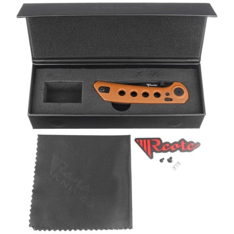 Nóż składany Reate PL-XT Tan G10, Black PVD Nitro-V Nóż składany Reate PL-XT Tan G10, Black PVD Nitro-V
