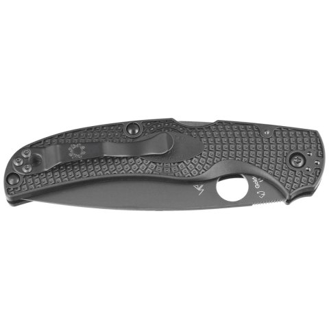 Nóż składany Spyderco Native Chief Black FRN, DLC CTS BD1N by Sal, Eric Glesser (C244PBBK) Nóż składany Spyderco Native Chief Black FRN, DLC CTS BD1N by Sal, Eric Glesser (C244PBBK)