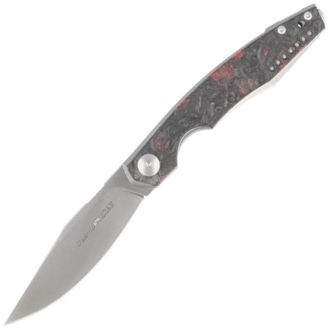 Nóż składany Viper Belone Titanium/Dark Matter Red Fat Carbon, Satin M390 by Jesper Voxnæs (V5970TIFCR) Nóż składany Viper Belone Titanium/Dark Matter Red Fat Carbon, Satin M390 by Jesper Voxnæs (V5970TIFCR)