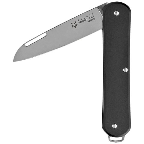 Scyzoryk Fox Vulpis Black Aluminium, Polished N690Co (FX-VP130 BK) Scyzoryk Fox Vulpis Black Aluminium, Polished N690Co (FX-VP130 BK)