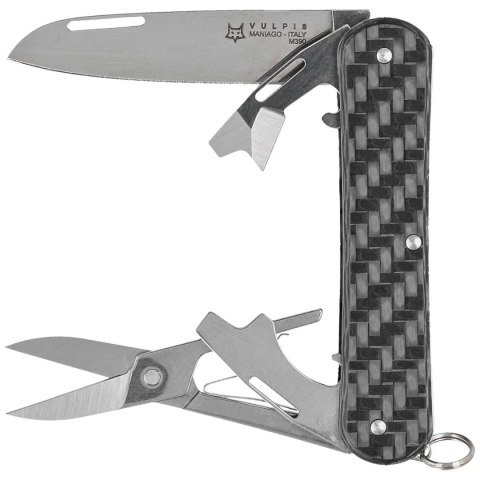 Scyzoryk Fox Vulpis F4 Carbon Fiber 3K, Polished M390 (FX-VP130-F4 CF) Scyzoryk Fox Vulpis F4 Carbon Fiber 3K, Polished M390 (FX-VP130-F4 CF)