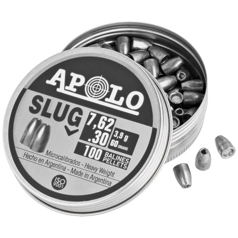 Śrut Apolo Slug 60 7.62 mm, 100 szt. 3.90g/60.0gr (19305) Śrut Apolo Slug 60 7.62 mm, 100 szt. 3.90g/60.0gr (19305)