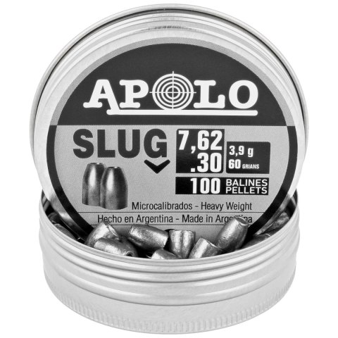 Śrut Apolo Slug 60 7.62 mm, 100 szt. 3.90g/60.0gr (19305) Śrut Apolo Slug 60 7.62 mm, 100 szt. 3.90g/60.0gr (19305)