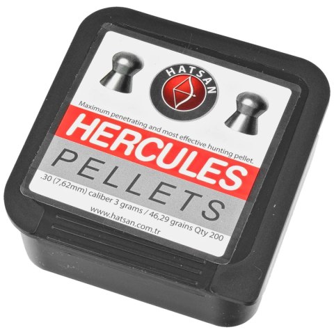 Śrut Hatsan Hercules 7.62 mm, 200 szt. 3.00g/46.29gr Śrut Hatsan Hercules 7.62 mm, 200 szt. 3.00g/46.29gr