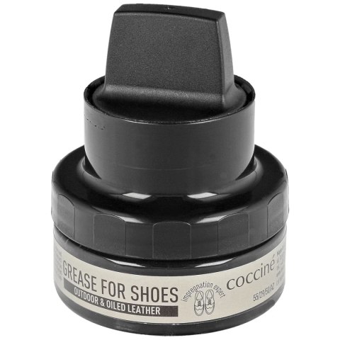 Tłuszcz do skór licowych Coccine Premium Grease for Shoes, Black 50 ml Tłuszcz do skór licowych Coccine Premium Grease for Shoes, Black 50 ml