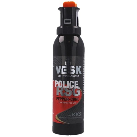 Gaz pieprzowy KKS VESK RSG Police 2mln SHU, HJF 200ml (12200-H) Gaz pieprzowy KKS VESK RSG Police 2mln SHU, HJF 200ml (12200-H)