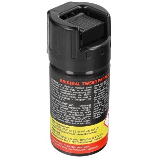 Gaz pieprzowy TW 500 Pepper-Jet 40 ml - strumień